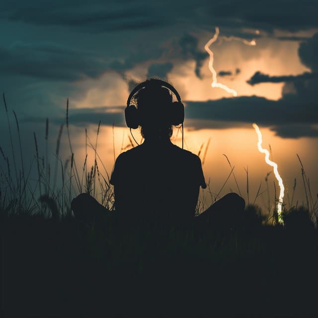 Binaural Ease: Thunder Relaxation Sounds - Inside Rest