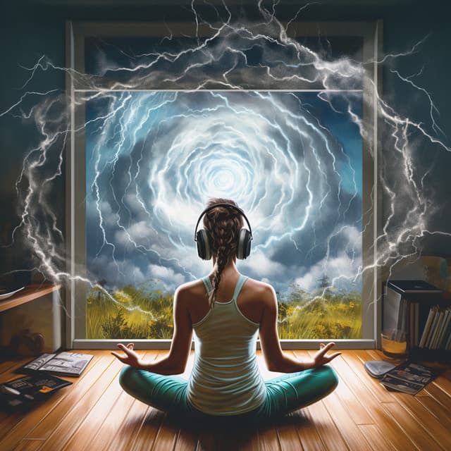 Thunder Asana: Yoga Rhythms Harmonizing - Calm Music Guru