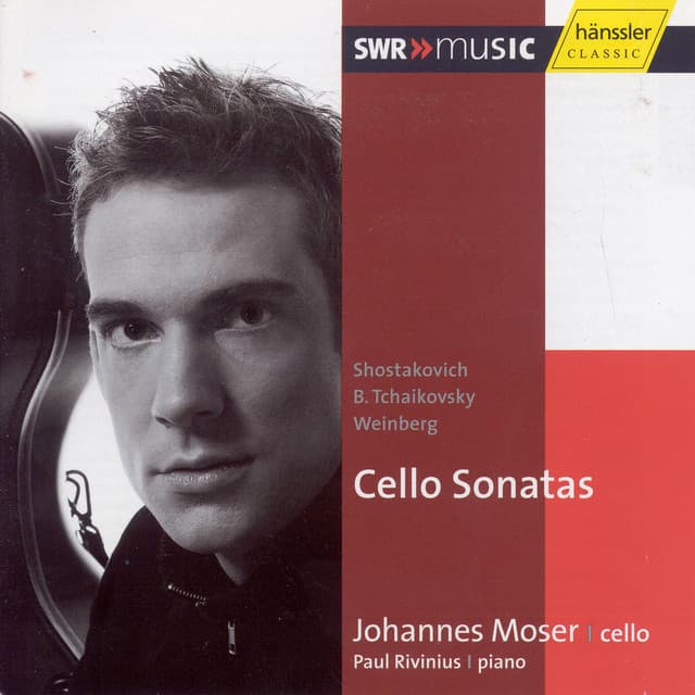 Weinberg / Shostakovich / Tchaikovsky, B.: Cello Sonatas - Johannes Moser