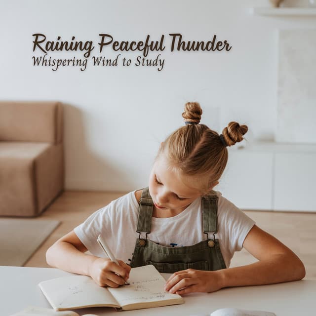 Raining Peaceful Thunder: Whispering Wind to Study - Rain Palace