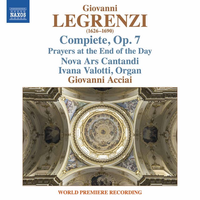 Legrenzi: Compiete, Op. 7 - Giovanni Legrenzi