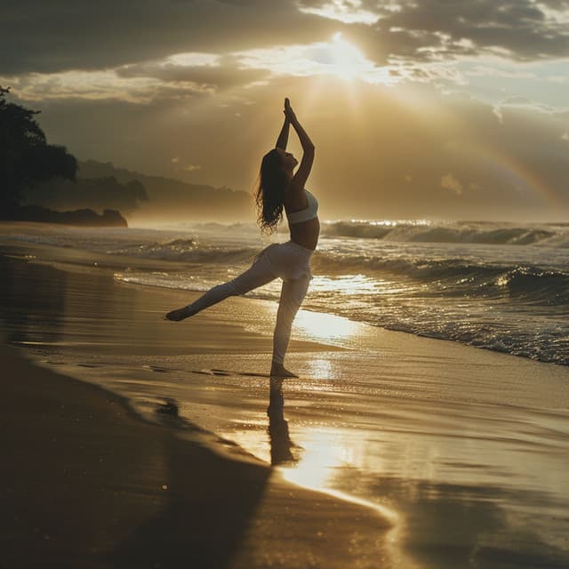 Serenidad Del Océano: Olas Serenas Para Yoga - 1 hora de música de yoga
