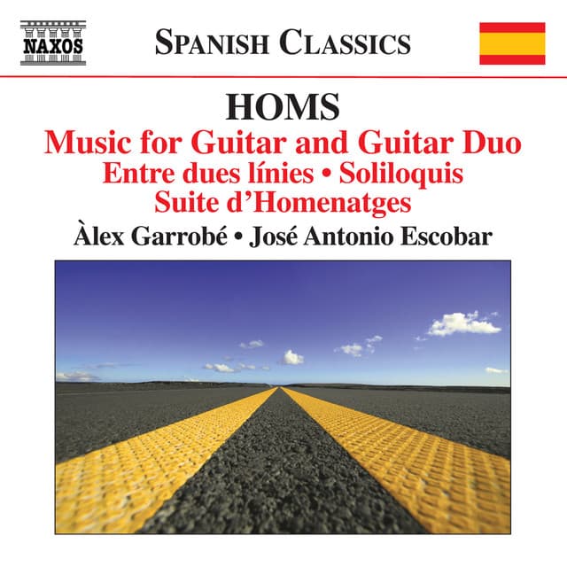 Homs: Music for Guitar & Guitar Duo - Joaquim Homs