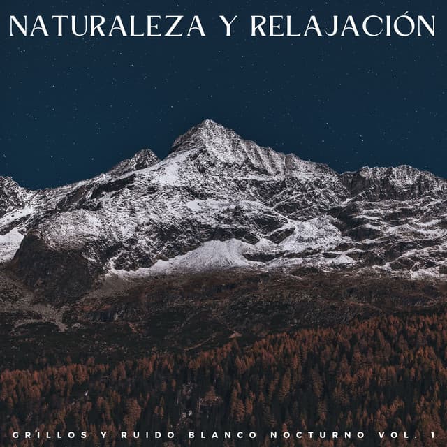 Naturaleza Y Relajación: Grillos Y Ruido Blanco Nocturno Vol. 1 - Sonidos de la naturaleza con música
