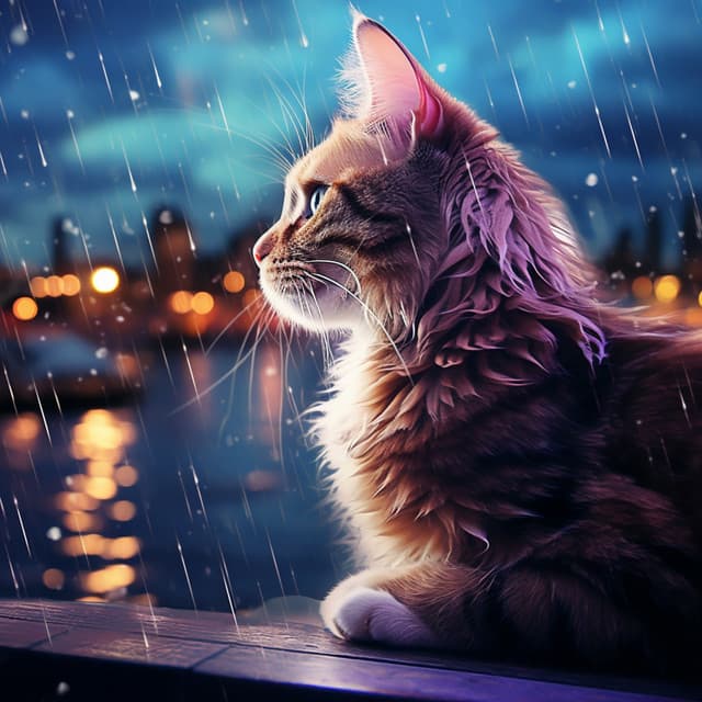 Rainfall Cat Retreat: Sonic Soundscapes - Binaural Delta Beats Sleep