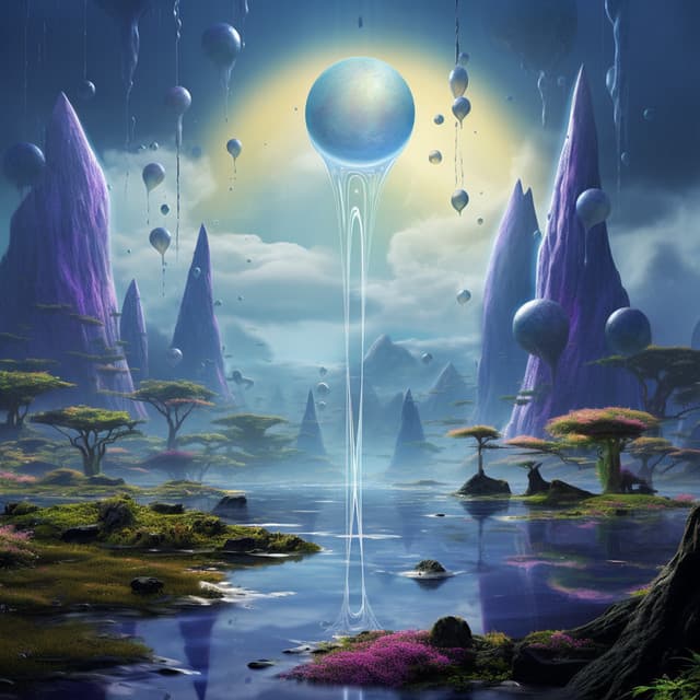 Binaural Rippling Waters: Calm Currents - Binaural Beats Pure