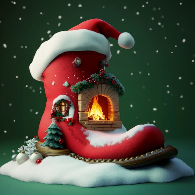 Festive Flame: Yuletide Tunes - Ambient Music Therapy