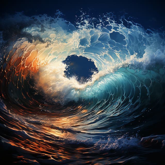 Ecos Del Océano Profundo: Relajante Sinfonía Marina - Música fácil de la mañana