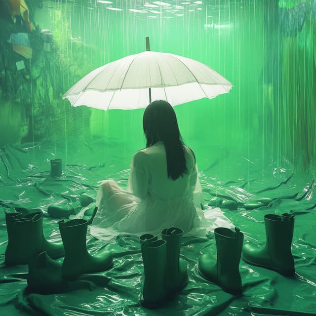 #01 Echoes of Rainfall in the Midnight Garden of Dreams - Rain for Deep Sleep