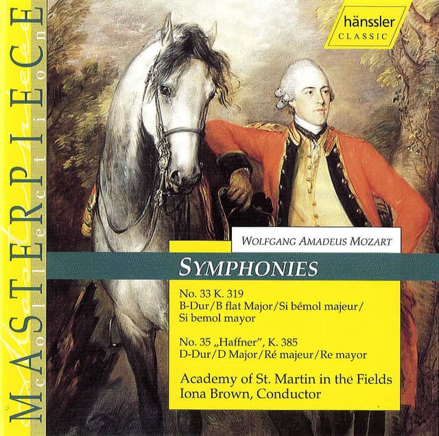 Mozart: Symphonies Nos. 33 and 35, "Haffner" - Wolfgang Amadeus Mozart