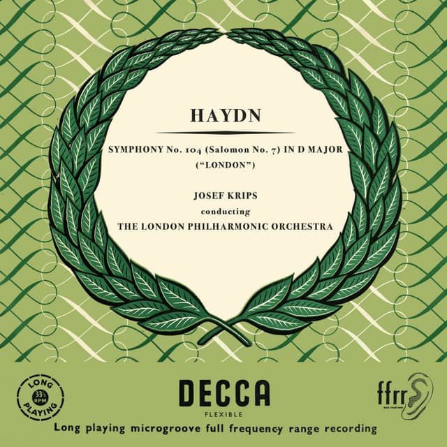 Haydn: Symphony No. 104; Weber: Euryanthe Overture - Joseph Haydn