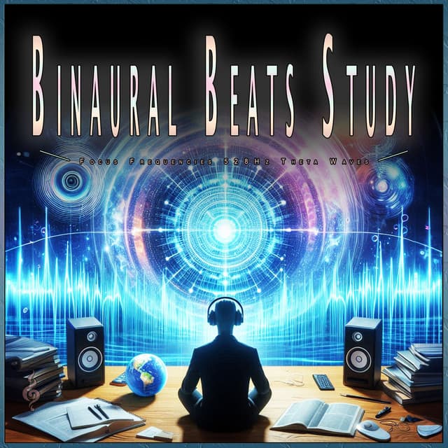 Binaural Beats Study: Focus Frequencies 528Hz Theta Waves - Binaural Beats Study