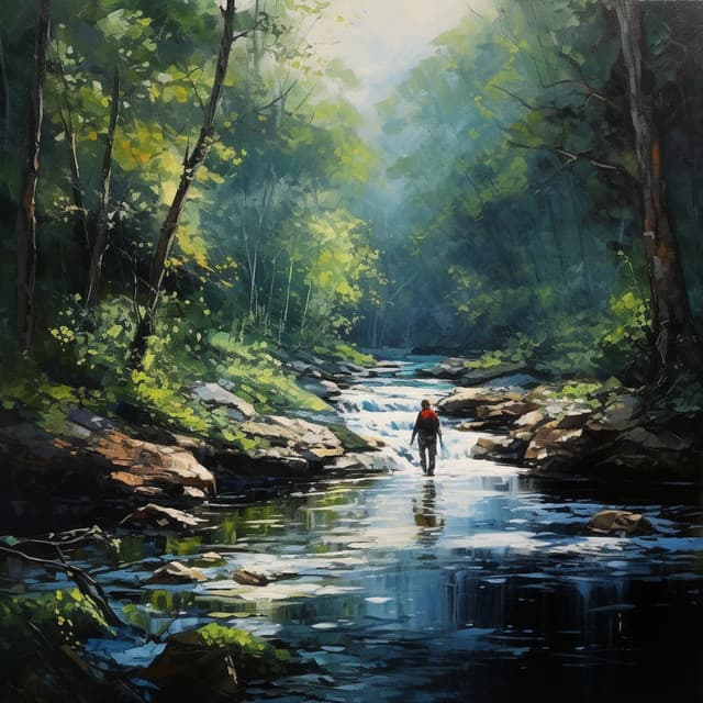 Stream Focus: Clarity Melody Flow - Water Rock Soundscapes