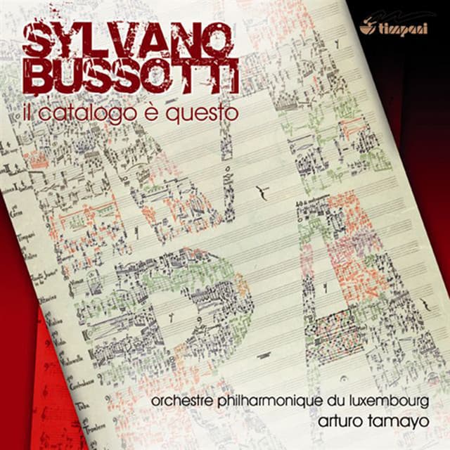 Bussotti, S.: Il catalogo e questo - Sylvano Bussotti