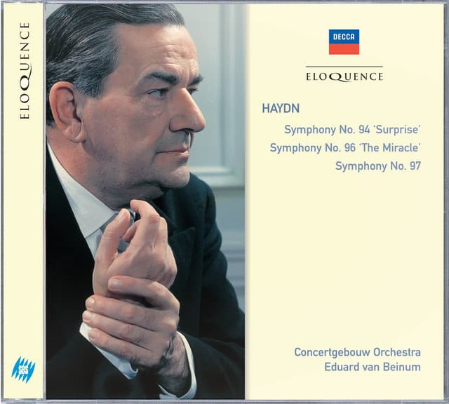 Haydn: Symphony No.94 - "Suprise", No.96 - "The Miracle" & 97 - Joseph Haydn