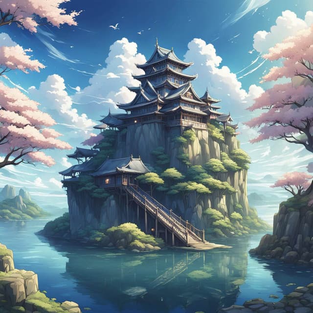 Floating Dreams: Lo-Fi for Study & Sleep - Sakura Anime Lofi