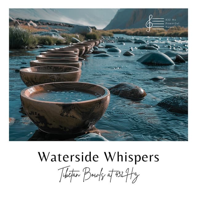 Waterside Whispers: Tibetan Bowls at 432 Hz - 432 Hz Powerful Tones