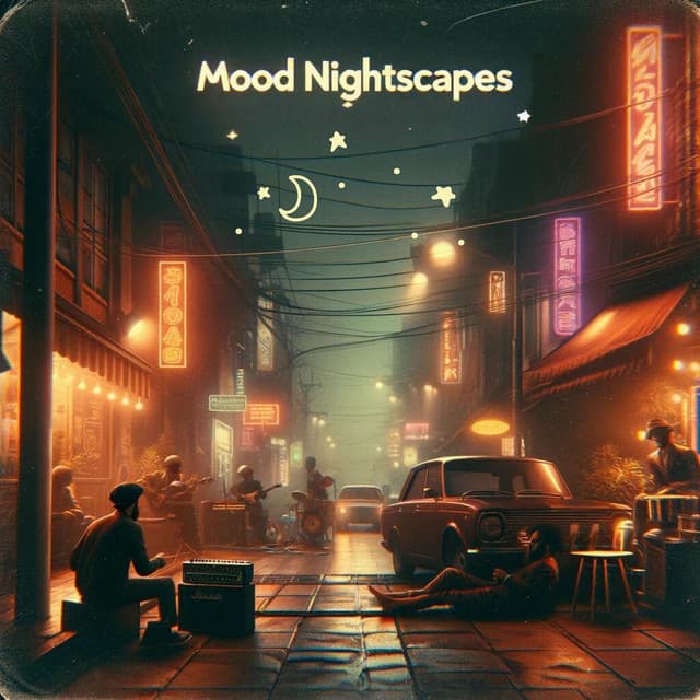 Mood Nightscapes: Relaxing and Unwinding Funk - Jazz Night Music Paradise