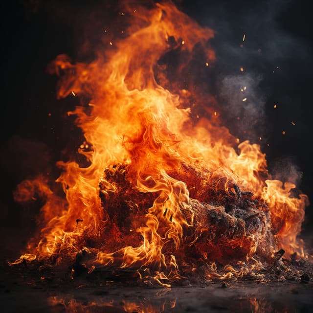 Música Relajante Del Fuego: Llamas Apacibles De La Relajación - Sonidos curativos de la naturaleza