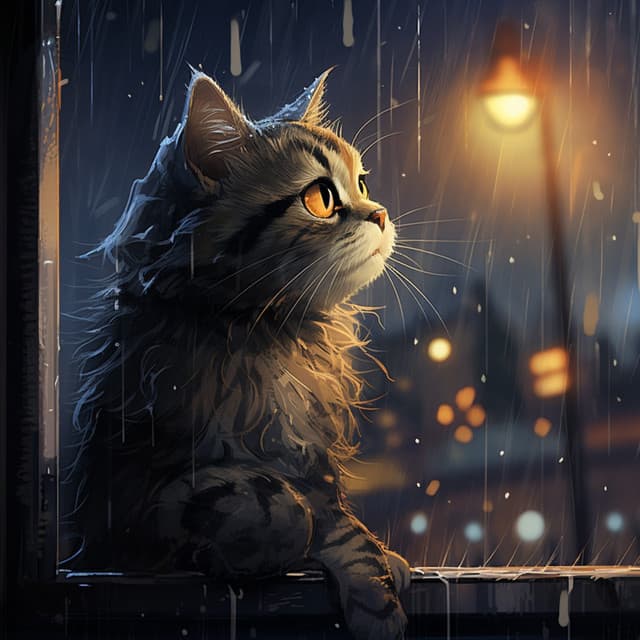 Danza De La Lluvia Para Gatos: Melodías Binaurales Calmantes - Ondas Alfa Puras