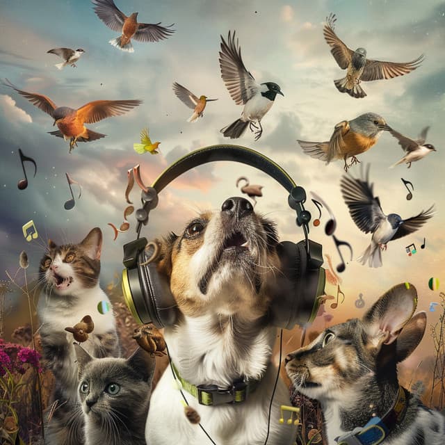 Binaural Birds for Pets: Serene Soundscapes - 80 88 Hz - Calm Pets Music Academy