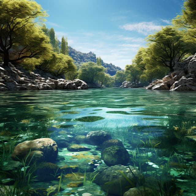 Nature's Symphony: Water's Calming Melodic Flow - Musica Relajante Specialistas