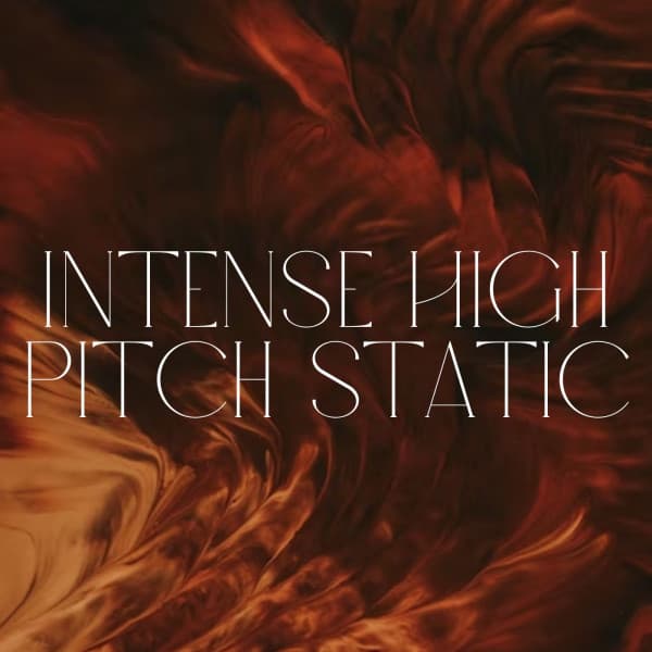 Intense High Pitch Static - Soporific Pink Noise