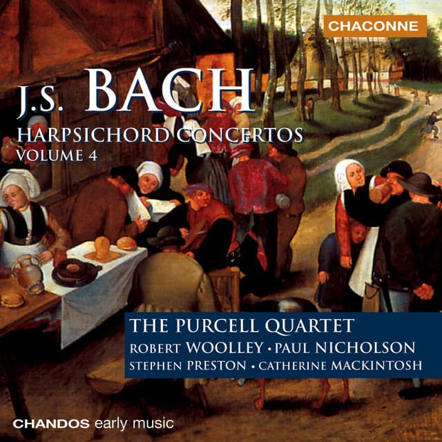 Bach: Harpsichord Concertos, Vol. 4 - Johann Sebastian Bach