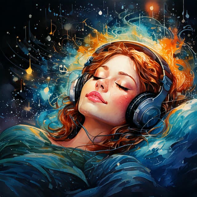 Lofi Sleep: Gentle Night Rhythms - Binaural Beats Study Tones