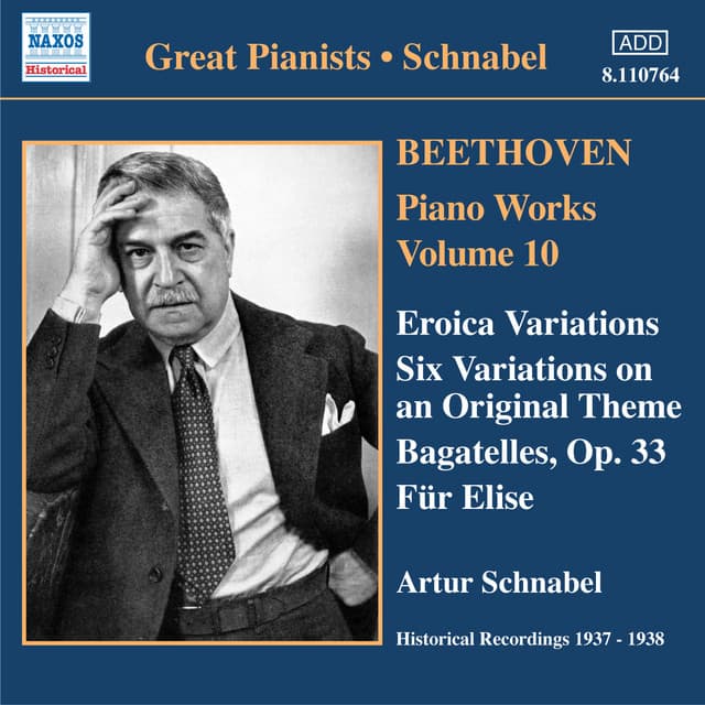 Beethoven: Eroica Variations / Bagatelles, Op. 33 / Variations, Op. 34 - Ludwig van Beethoven