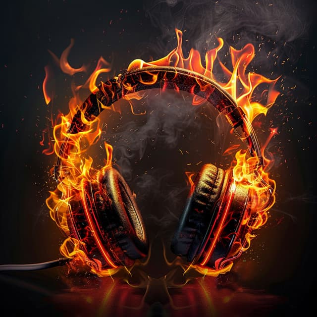 Fire's Cadence: Rhythmic Heat Waves - SIMP 88