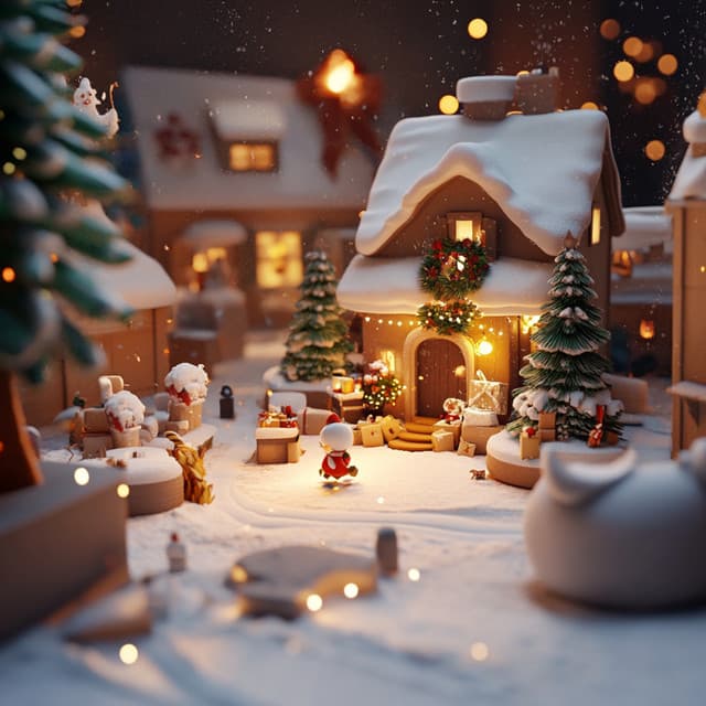 Melodies of a Marshmallow Christmas Winter - Christmas Carols Songs