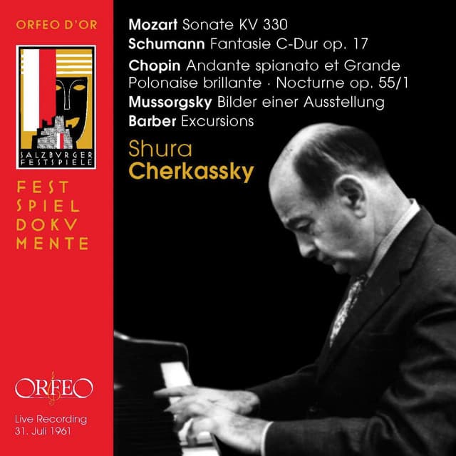 Mozart, Schumann, Chopin & Others: Piano Works - Shura Cherkassky