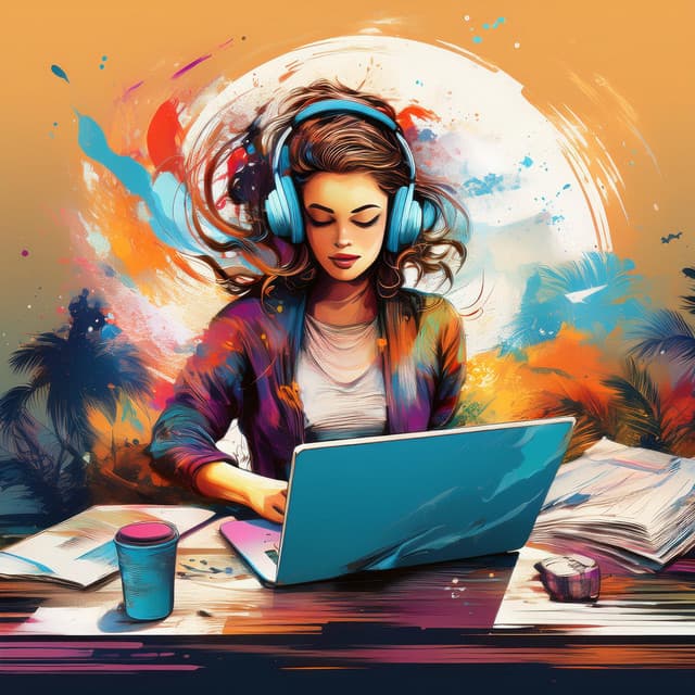 Cognitive Melodies: Music for Concentrated Work - Music For Working Hard