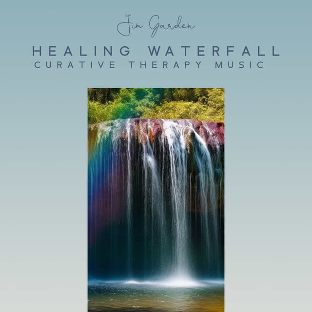 Healing Waterfall: Curative Therapy Music, Bathe in The Healing Waters for Soothing Headache, Migraine, Pain and Anxiety Relief - Jim Garden