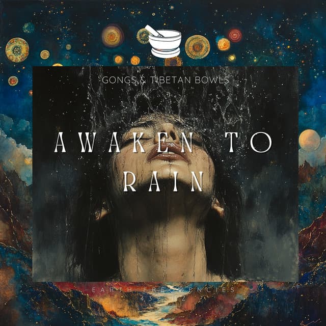 Awaken to Rain: Gongs & Tibetan Bowls in 432 Hz - Earth Frequencies 432 Hz