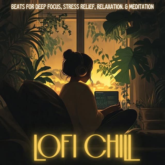 LoFi Chill Beats for Deep Focus, Stress Relief, Relaxation. & Meditation - Lo-Fi Serenity