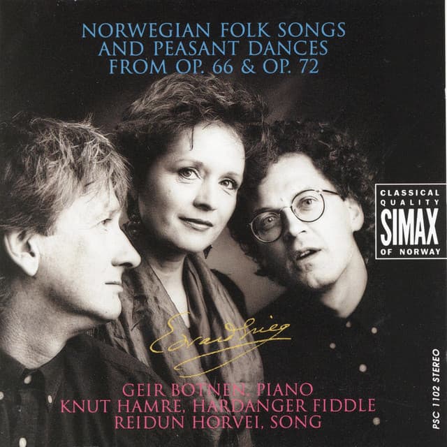Grieg: Norwegian Folk Songs and Peasant Dances from Op.66 & Op.72 - Edvard Grieg