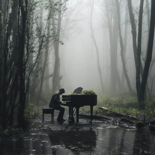 Armonía En Teclas: Piano Meditativo Para El Flujo De Yoga - Resplandor de piano