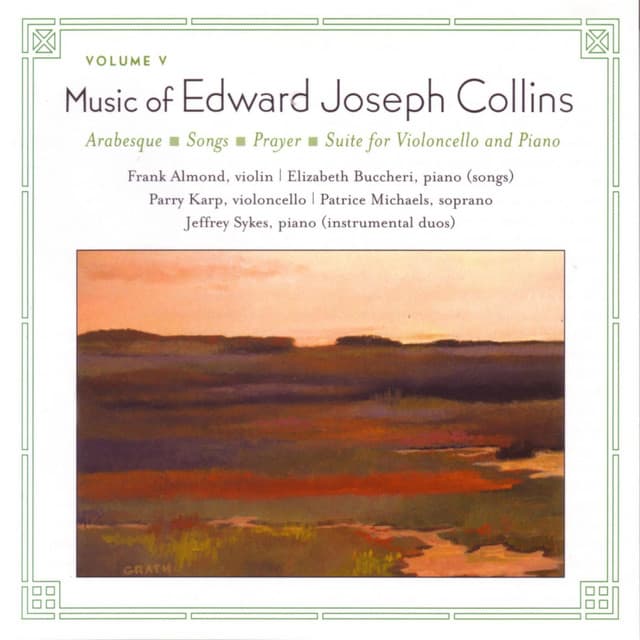 Music of Edward Collins, Vol. V - Edward Collins