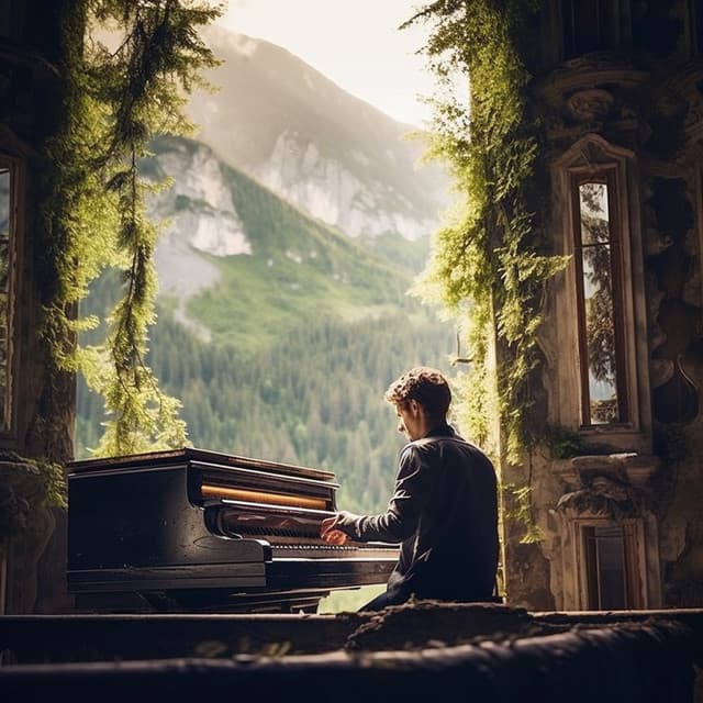 Piano Reflections: Serene Landscapes - Lucio Belmonte