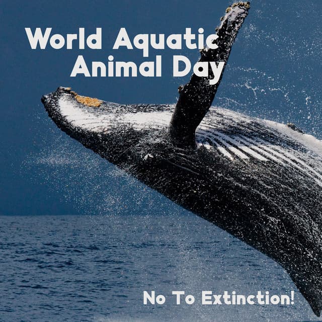 World Aquatic Animal Day: No To Extinction! - Humanity United