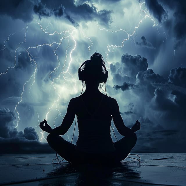 Meditation in Thunder: Calm Vibes - Meditate