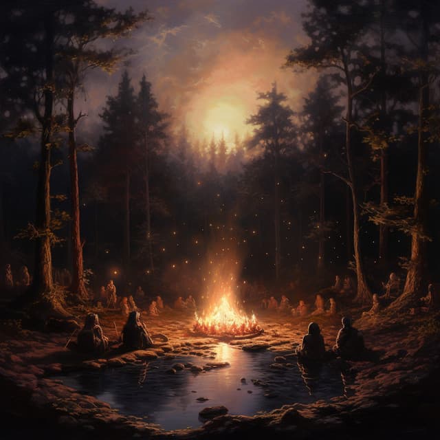 Serenidad De Sueño A La Luz Del Fuego: Música Para Dormir - Producciones Greenred