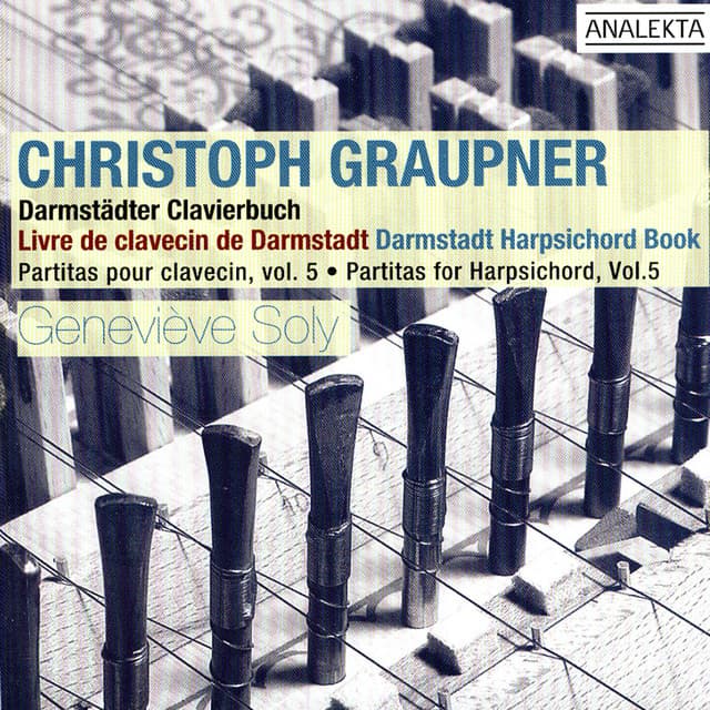 Graupner: Darmstadt Harpsicord Book - Christoph Graupner