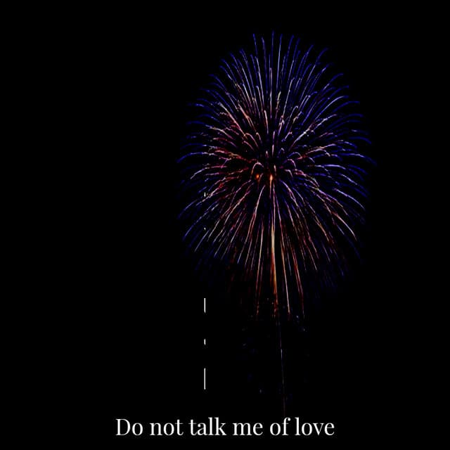 Do Not Talk Me of Love - Lory Dem