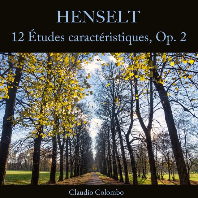 Henselt: 12 Études caractéristiques, Op. 2 - Adolf von Henselt
