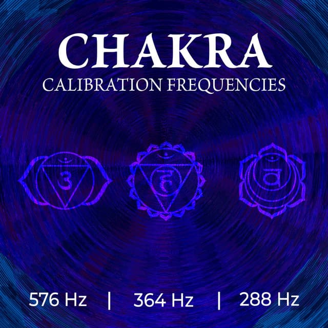 Chakra Calibration Frequencies: Third Eye 576 Hz, Solar Plexus 364 Hz, Sacral Chakra 288 Hz - Chakra Balancing Meditation