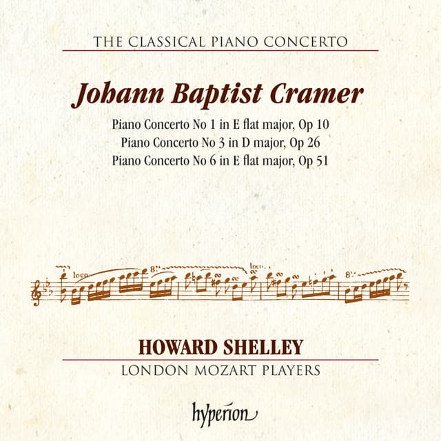 Cramer: Piano Concertos Nos. 1, 3 & 6 - Johann Baptist Cramer