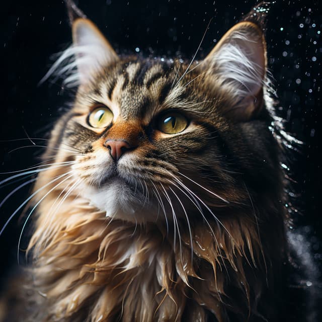 Refugio De Truenos Para Gatos: Truenos De Relajación Con Ronroneos - Tesoros del bosque